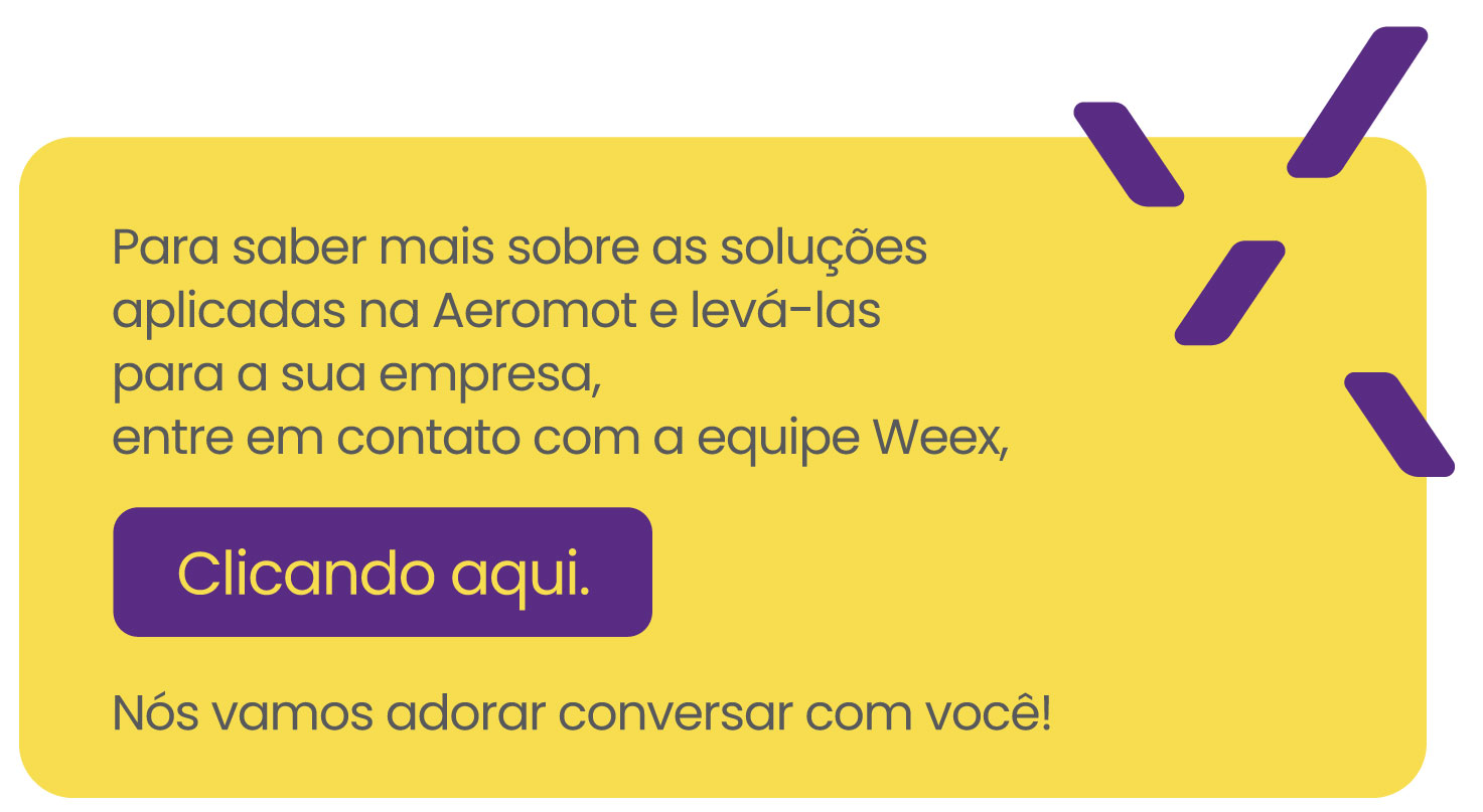 CTA da Weex.