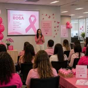 Campanha interna Outubro Rosa ou parceria com plano de saúde: qual funciona melhor?